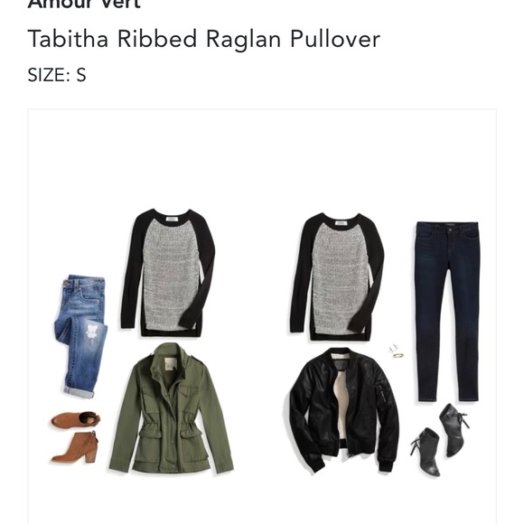 Tabitha Ribbed Ragland sweater - Picture 6 of 6